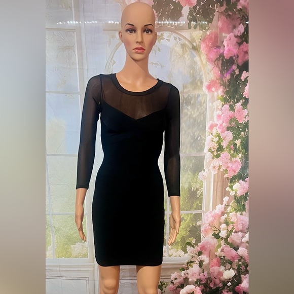 bebe Dresses & Skirts - bebe Black Long Sleeve Dress